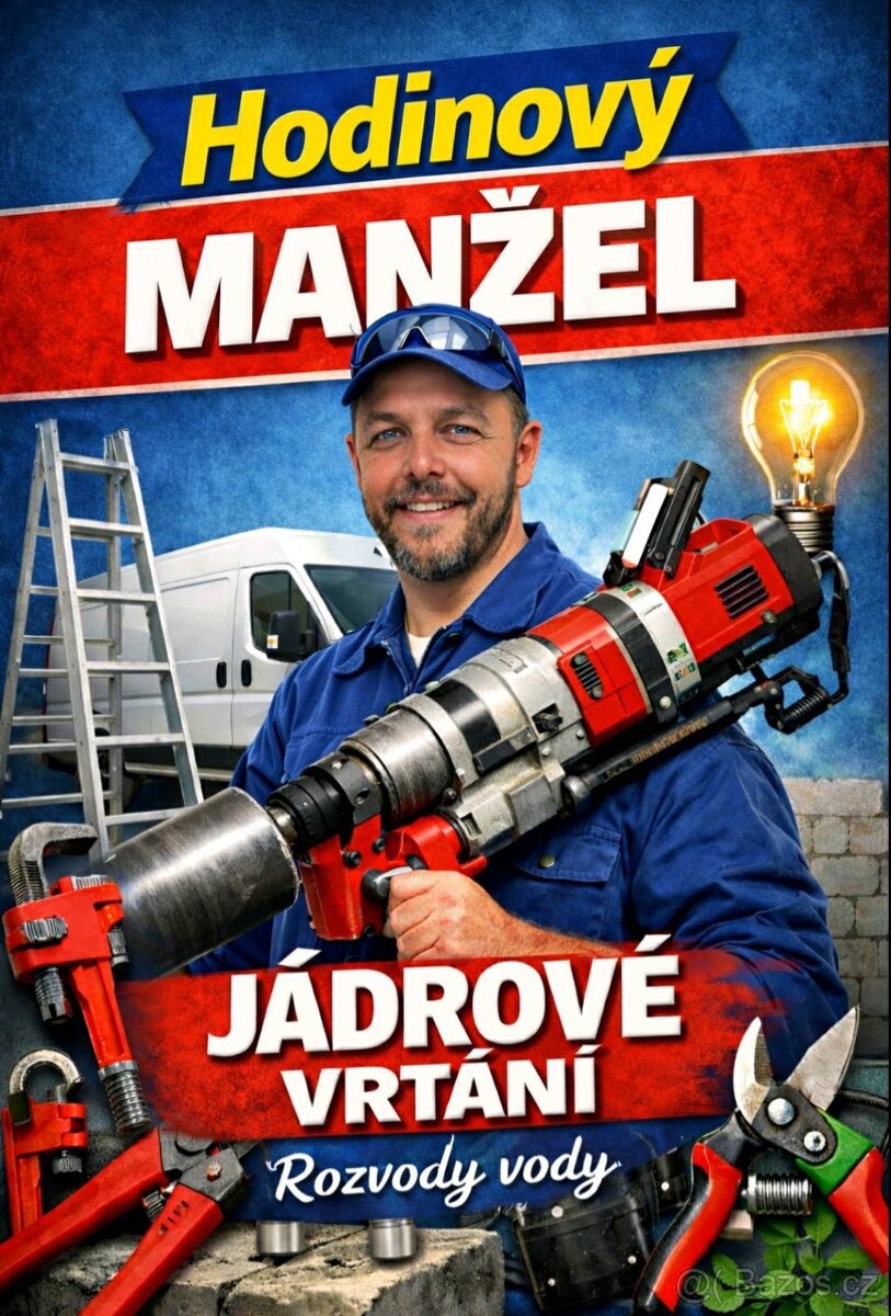 Hodinový manžel,JÁDROVÉ VRTÁNÍ, Rozvody vody