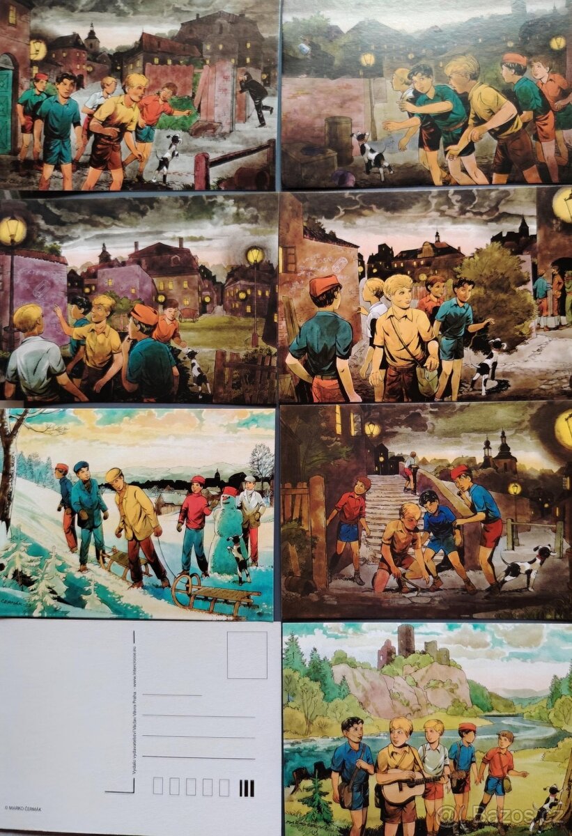 Prodám pohlednice RYCHLÉ ŠÍPY Marko Čermák