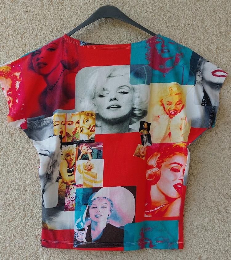 Dámské letní triko - Draps - vel. M - 40.