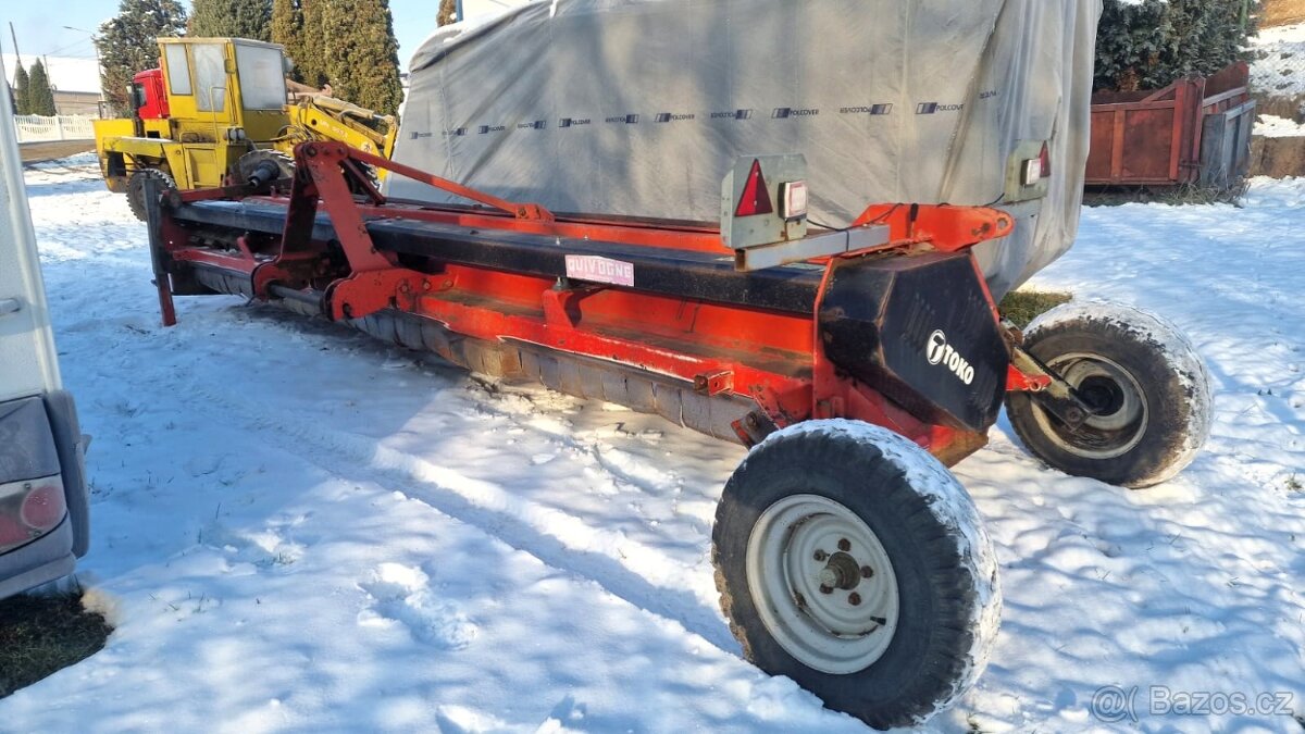 SEKAČKA MULČOVAČ QUIVOGNE BP 600 - 2007 ROK