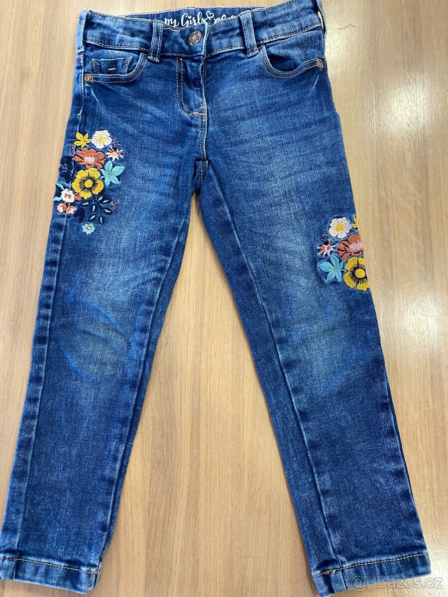 Dívčí kalhoty 2 Ks - různé, vel. 104