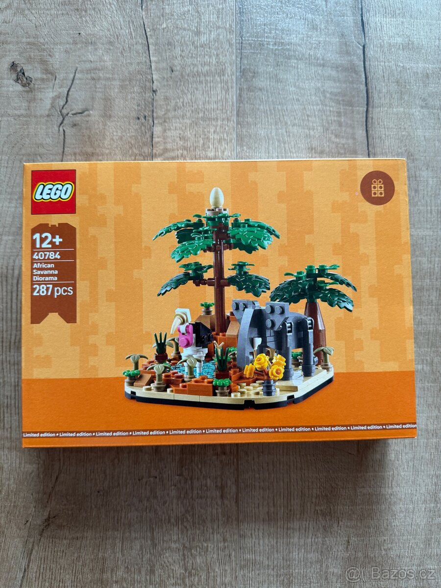 LEGO 40784 Diorama Africká savana