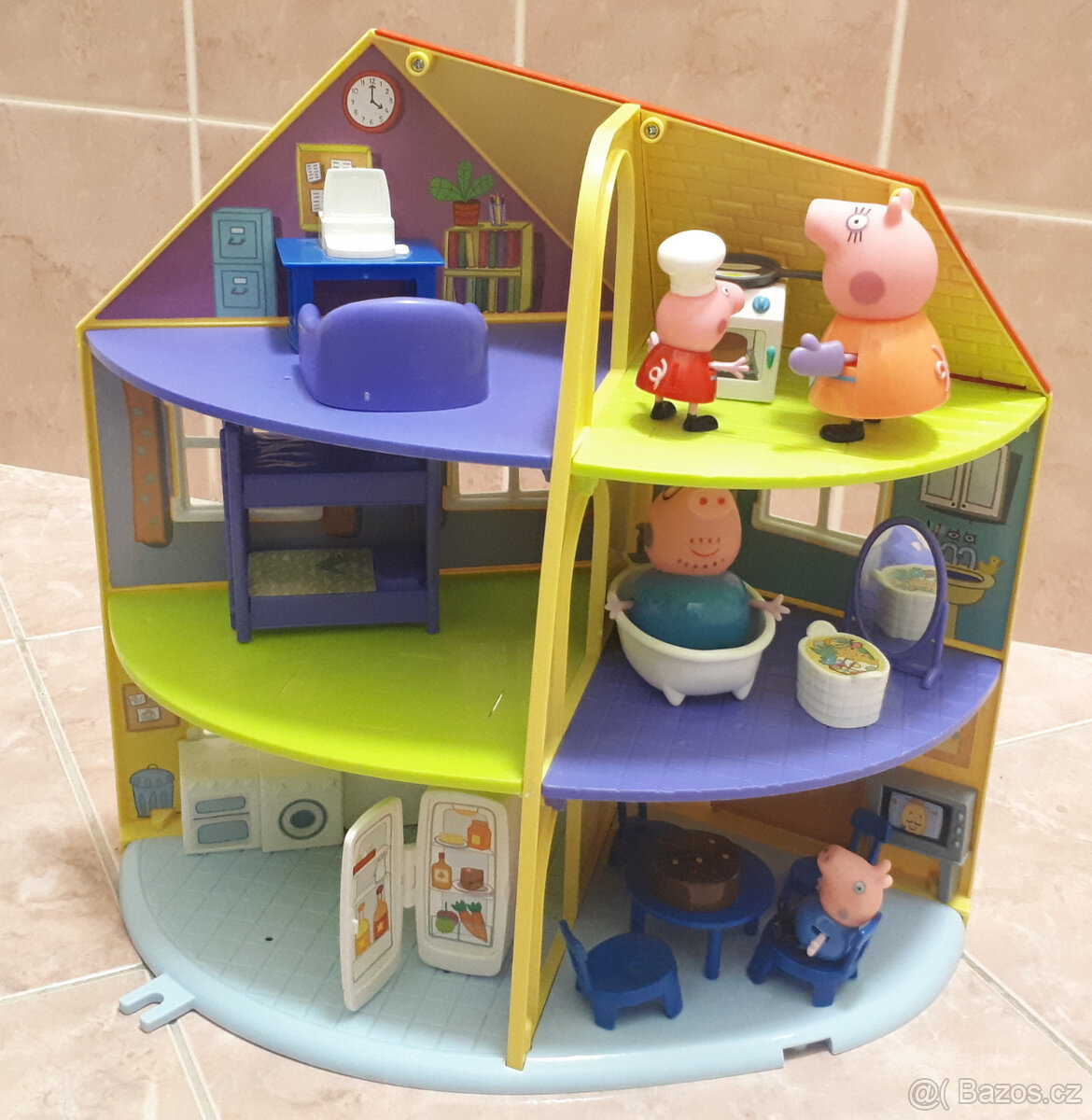 Domeček s postavičkama a příslušenstvím, Peppa pig, Prasátko