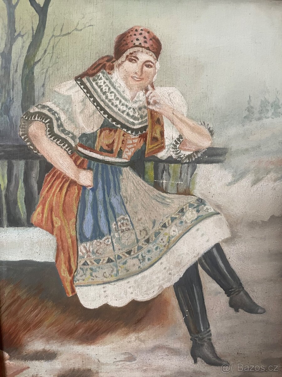 Obrázek - národní kroj Fráňa Smeták