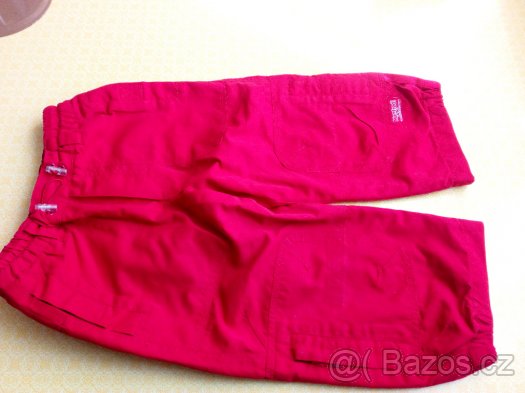KALHOTY DĚTSKÉ ČERVENÉ