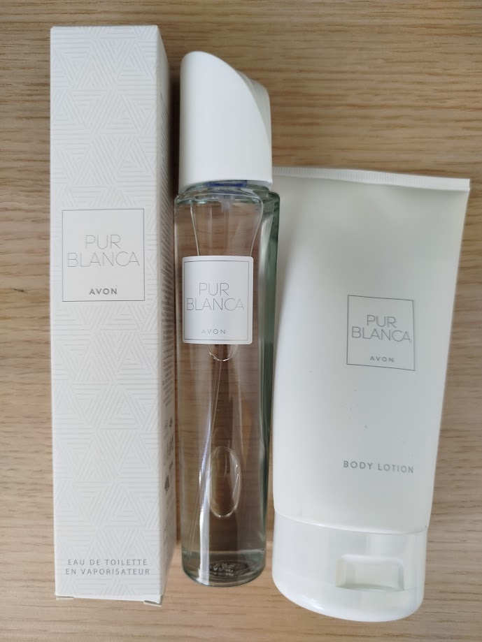 Sada Avon Pur Blanca v dárkové krabičce