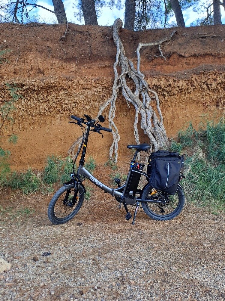 Skládací elektrokolo jako nové