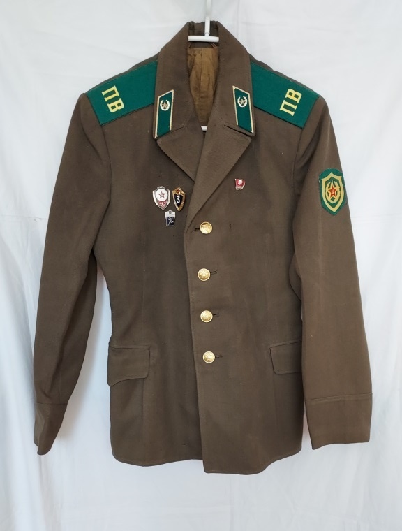 Uniforma. Kabát Pohraničník PV. SSSR. Rusko. originál