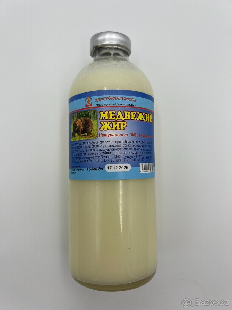 Jezevčí mast / Medvědí mast 250ml