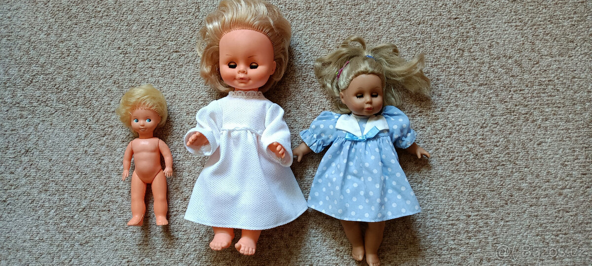 Panenky - různé druhy a velikosti