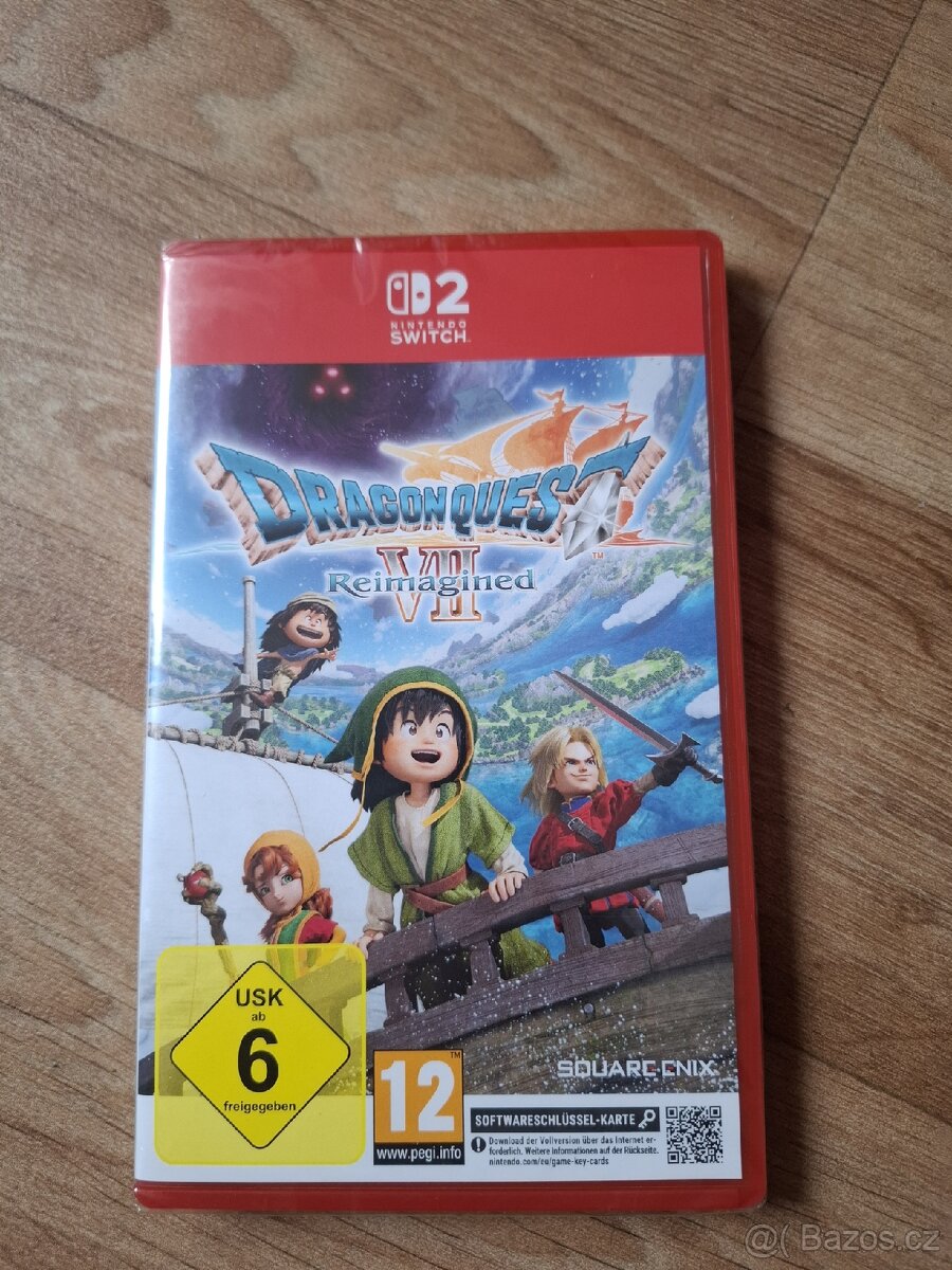 Nintendo switch 2 Dragon Quest VII Reimagined