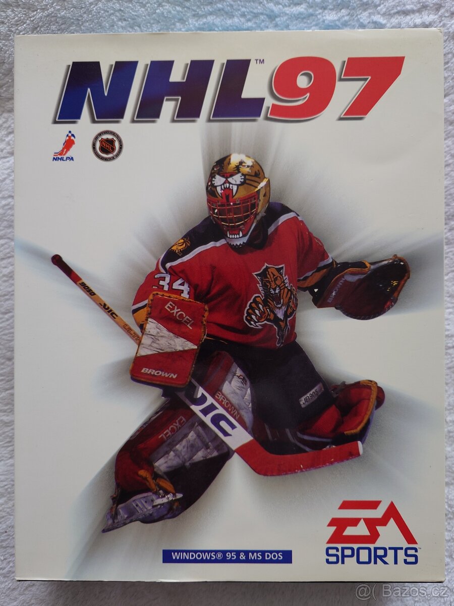 NHL 97 kompletní balení bez CD pro sběratele