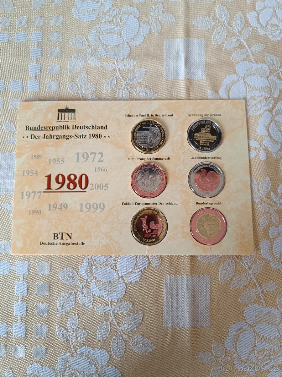 Sběratelské mince/medaile Německo