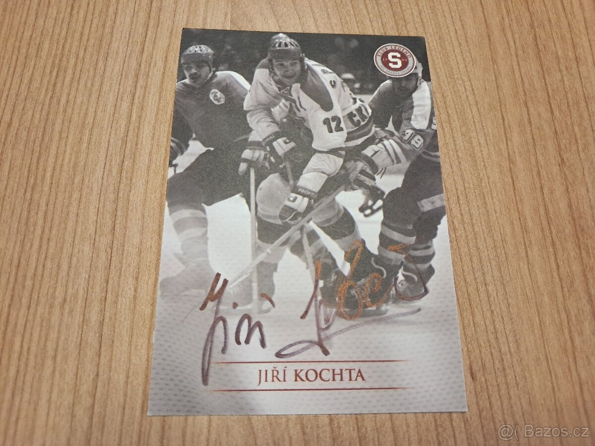 AUTOGRAM JIŘÍHO KOCHTY - hokejisty