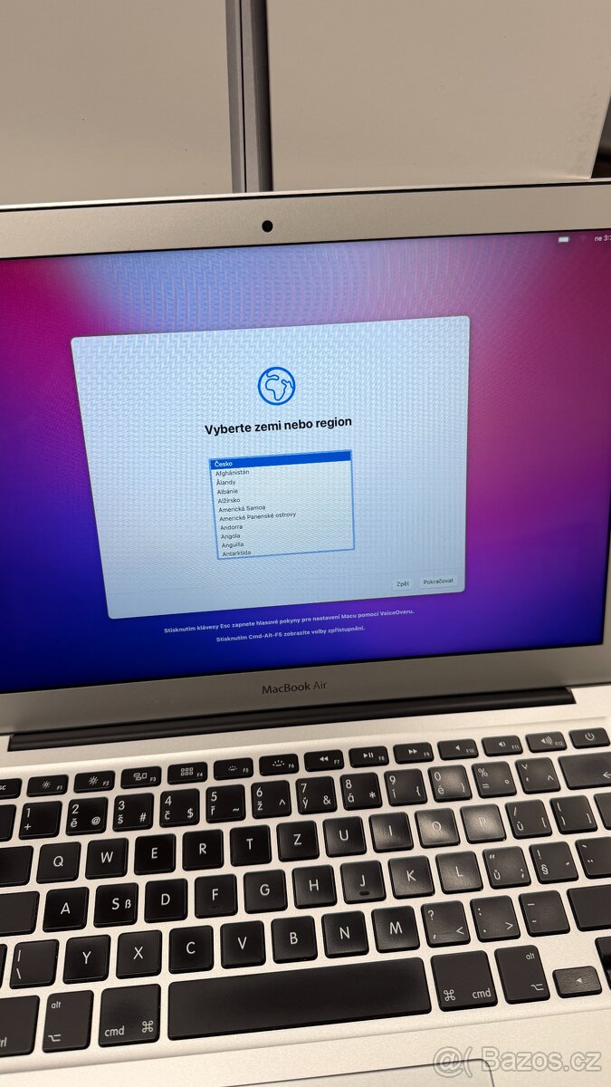 MacBook Air 13" (Early 2015) | 8GB RAM | TOP stav | Komplet