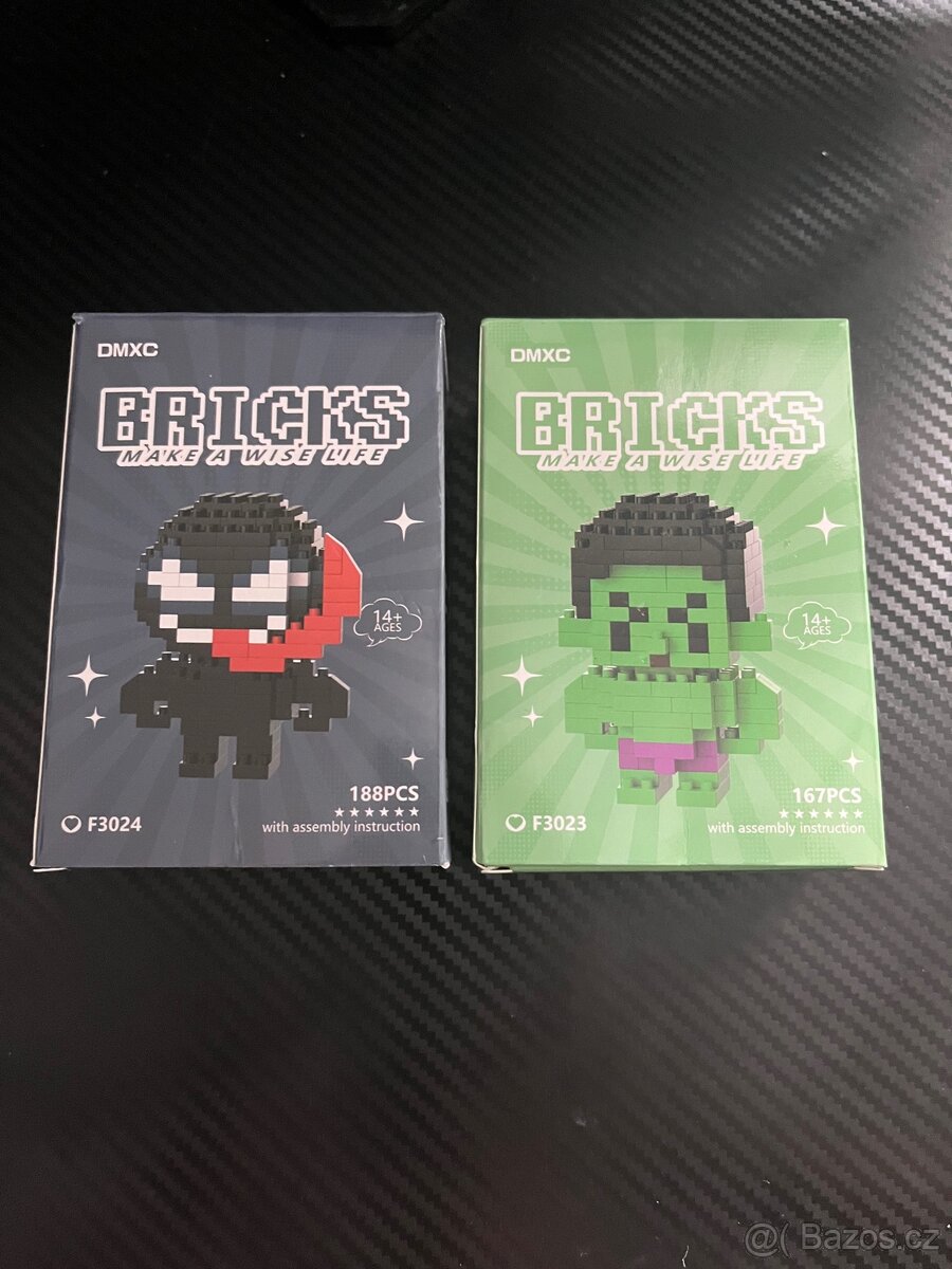 Stavebnice Hulk, Venom 50 Kč / 1 ks