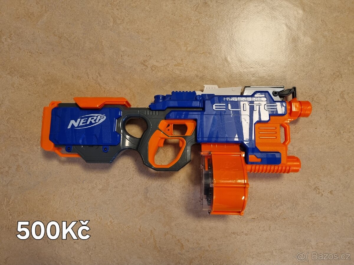 Nerf pistole a náboje