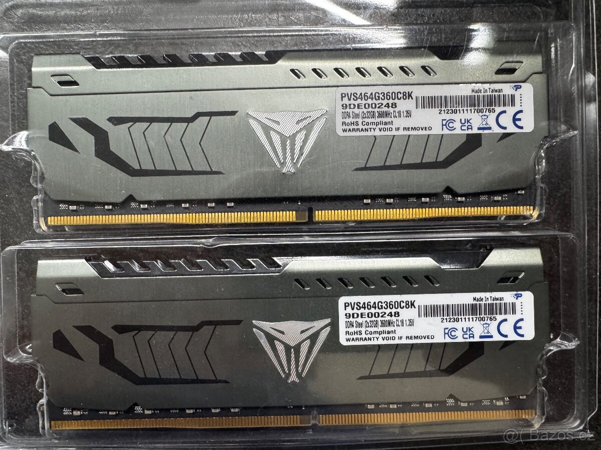 64GB RAM DDR4 3600 MHz