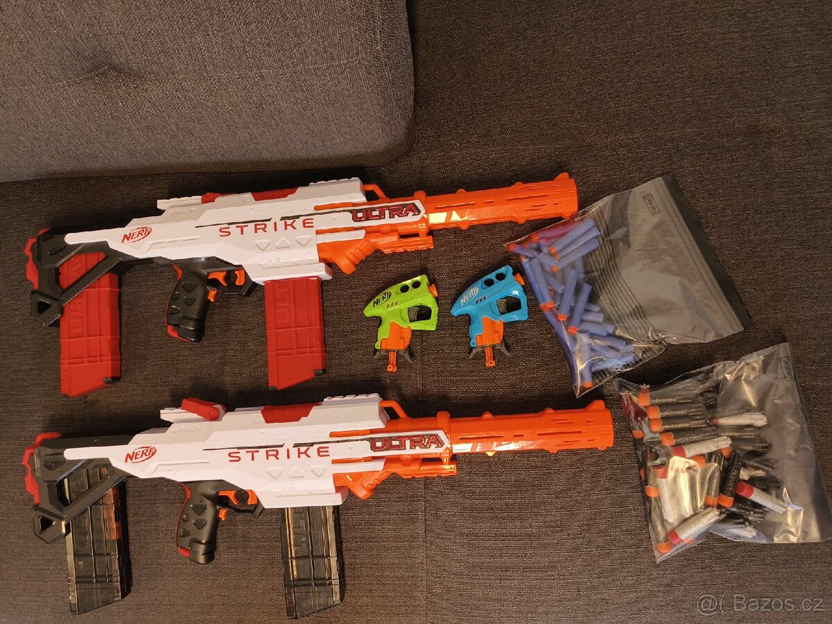 NERF STRIKE ULTRA dětské samopaly