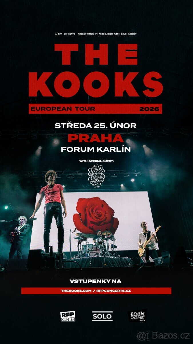 The Kooks Praha Forum Karlín 25.2.