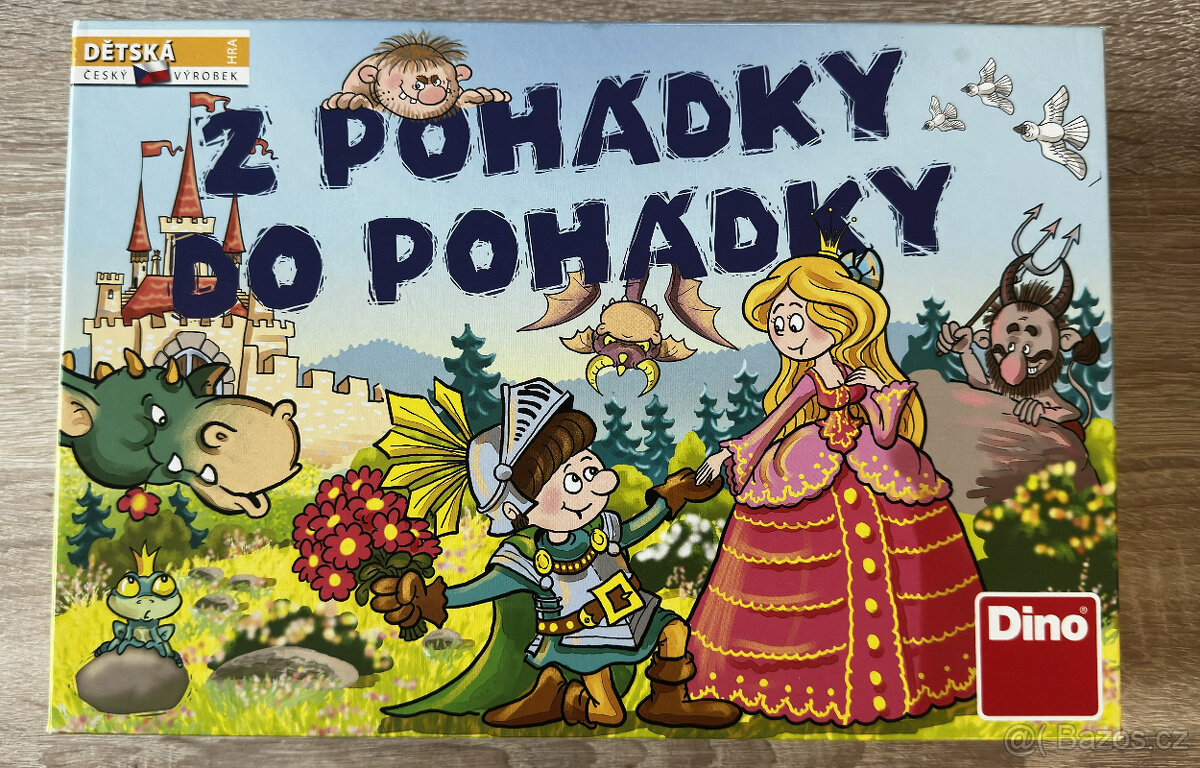 Desková hra Z pohádky do pohádky