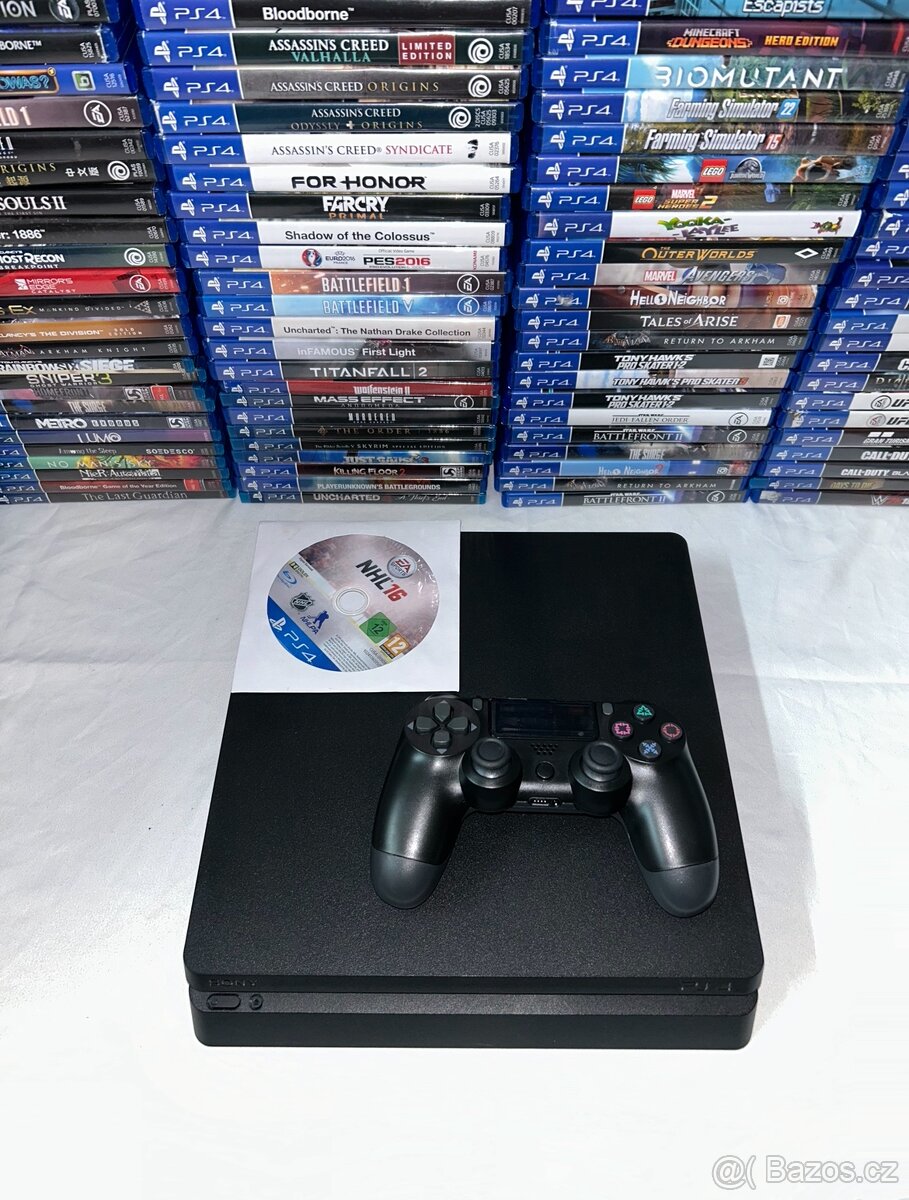 Konzole ps4 slim s hrou NHL