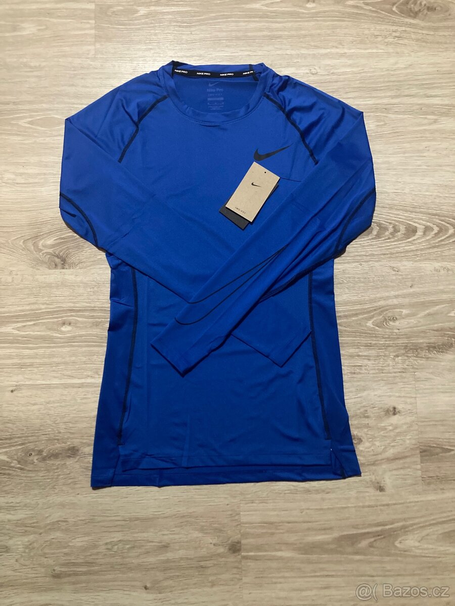 Termotriko Nike Pro Modré M