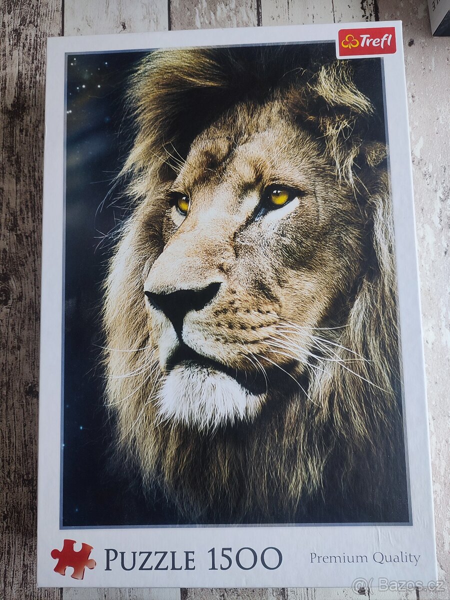 Puzzle Trefl Premium Quality, 1500 dílků, lev