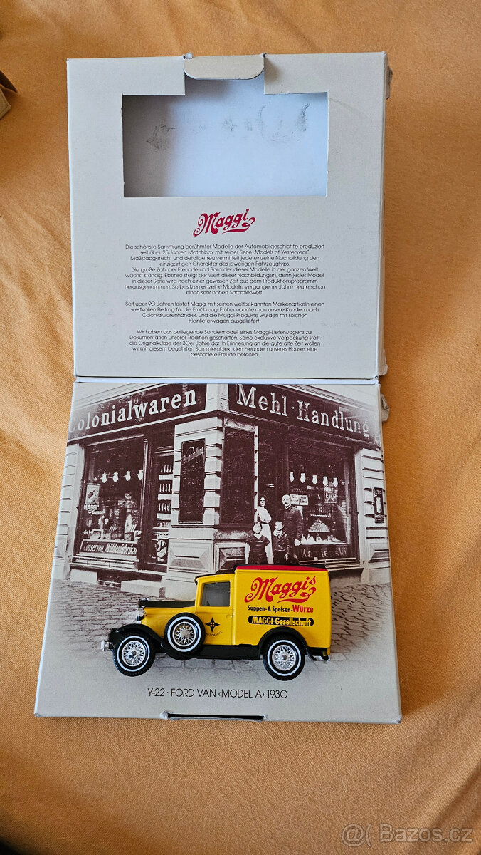 Y22-1 1930 Ford Model 'A' Van - Maggi