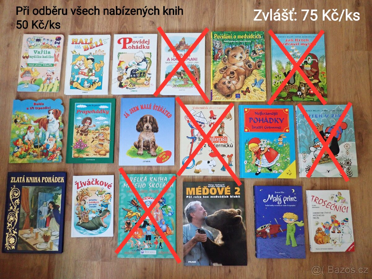 Knížky pro děti a mládež