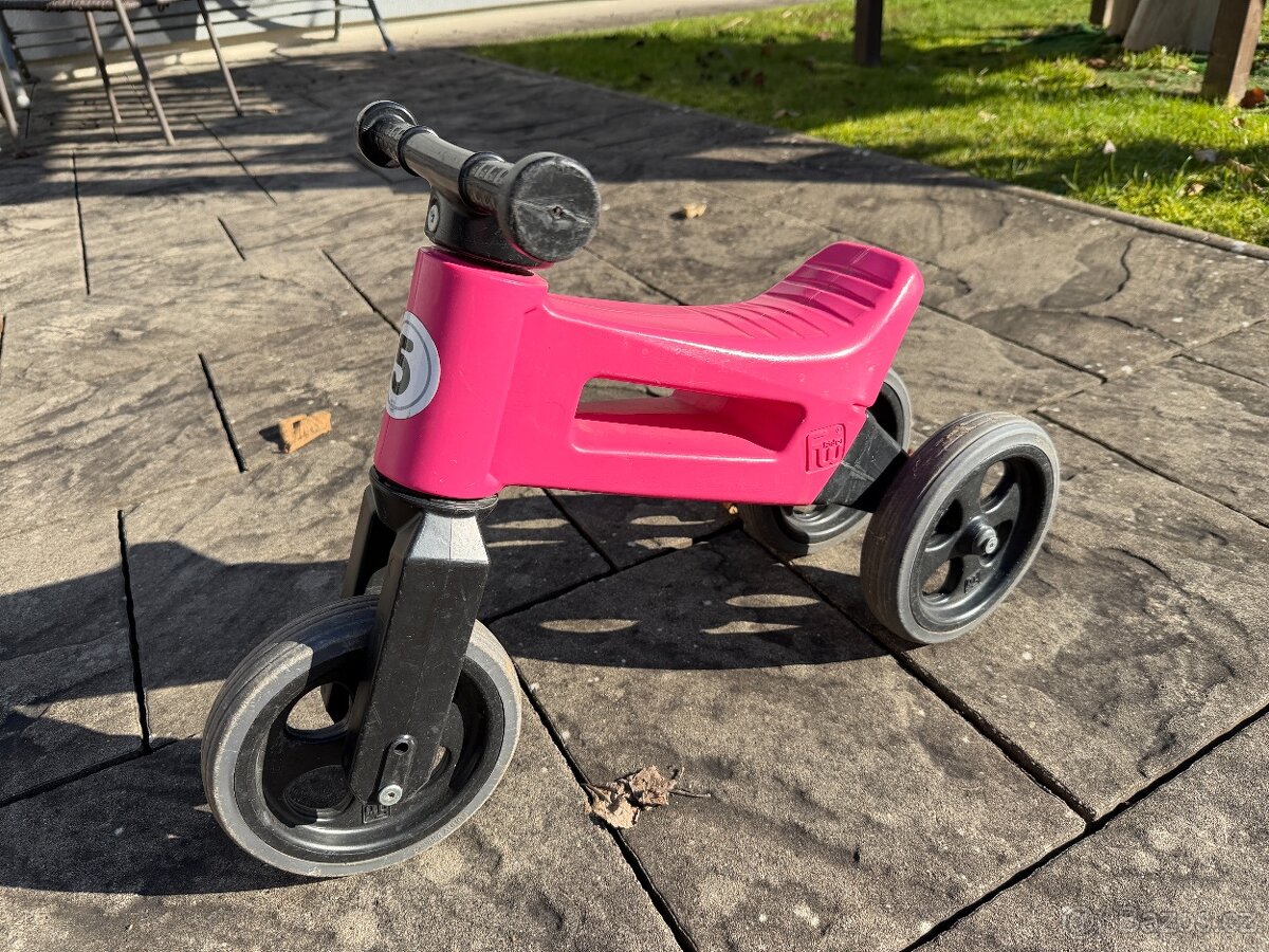 Odrážedlo FUNNY WHEELS Rider Sport růžové