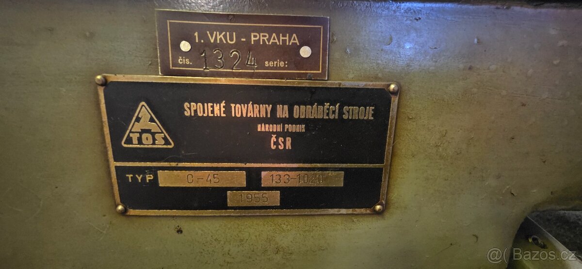 Soustruh Tos C-45