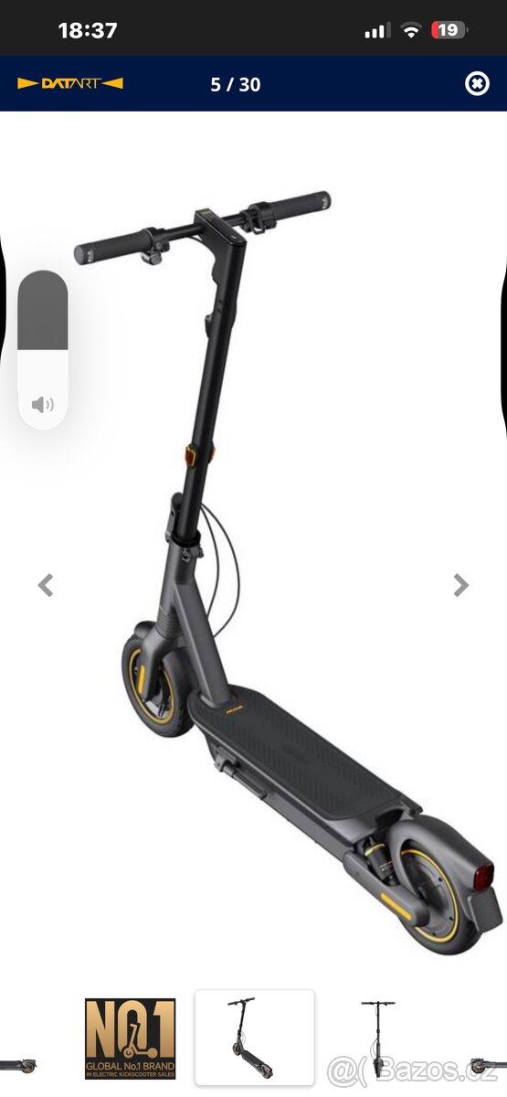 Elektrická koloběžka Segway D500