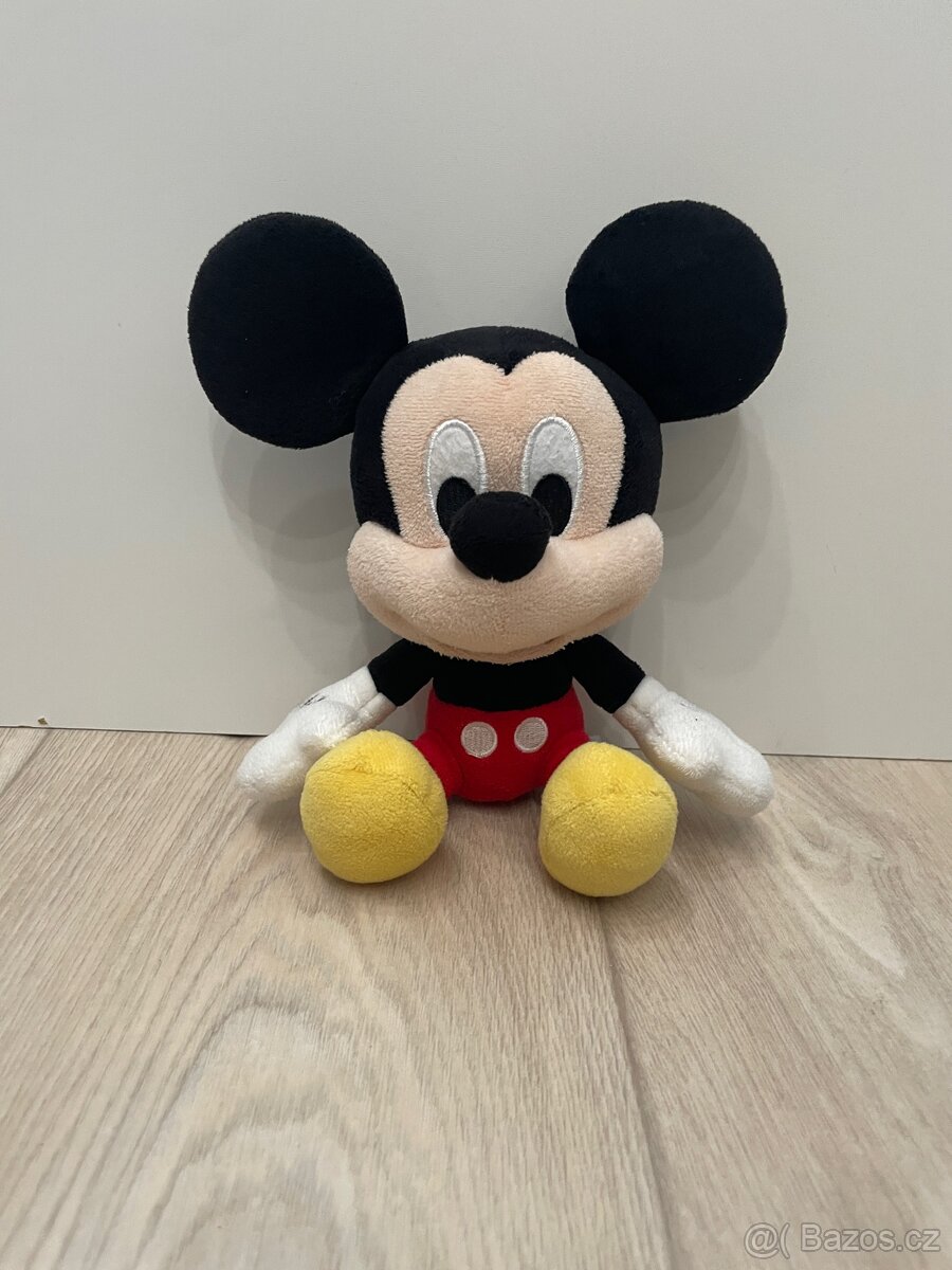 Plyšový Mickey Mouse - sedící