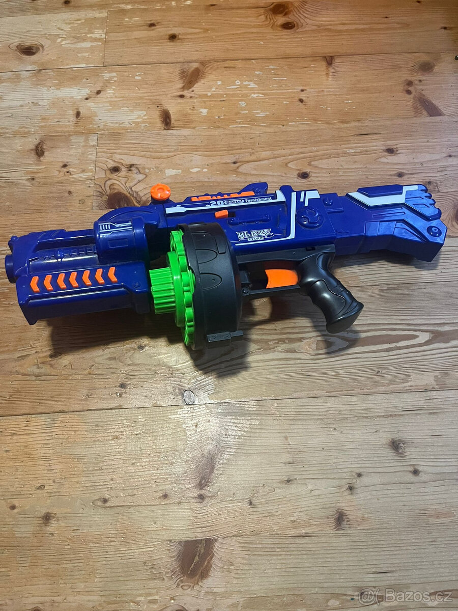 Hračka - Rotační poloautomatická pistol