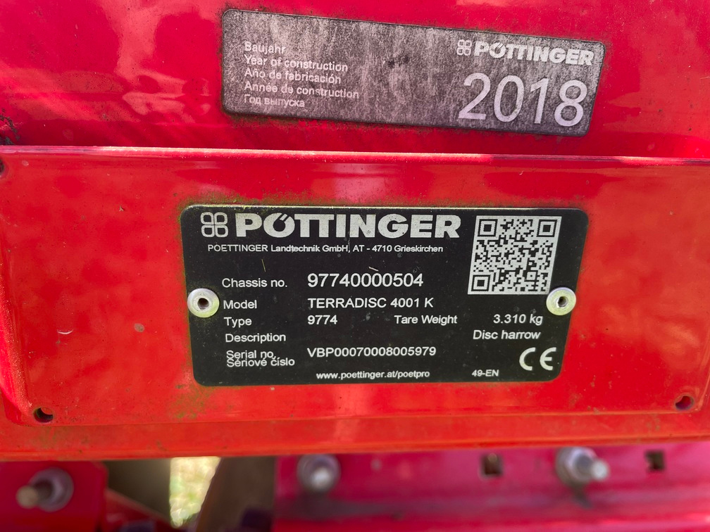 Diskový podmítač POTTINGER TERRADISC