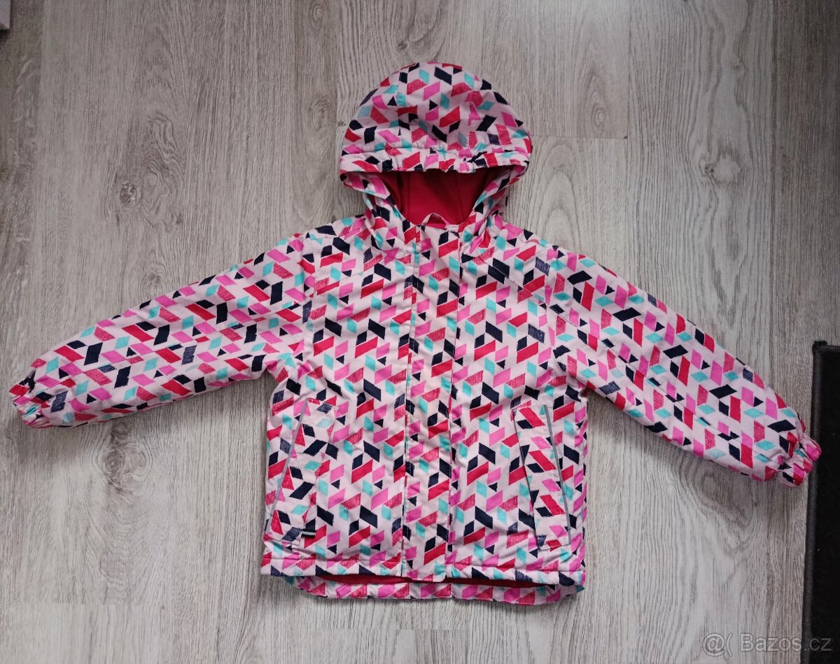 Dívčí lyžařská bunda 110/116