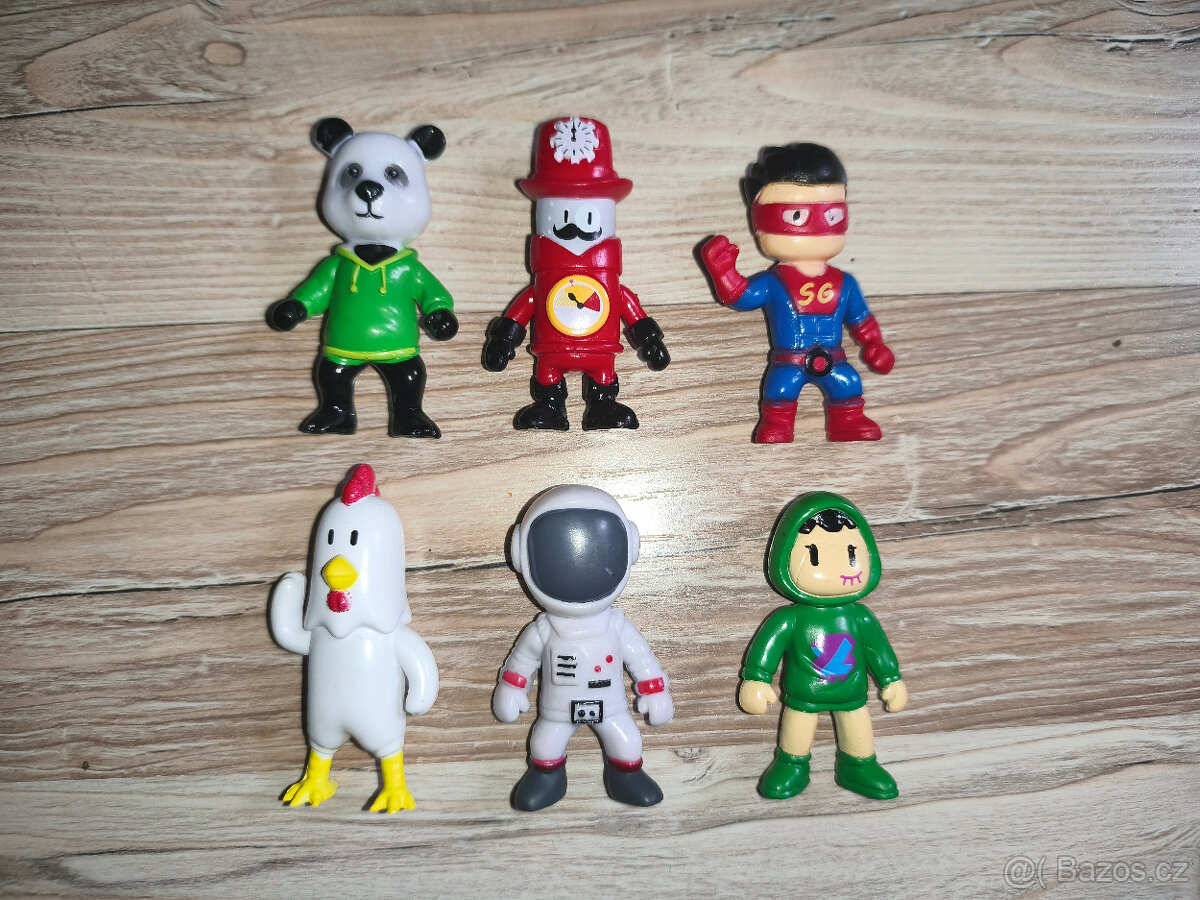 Sada 6 figurek Stumble Guys