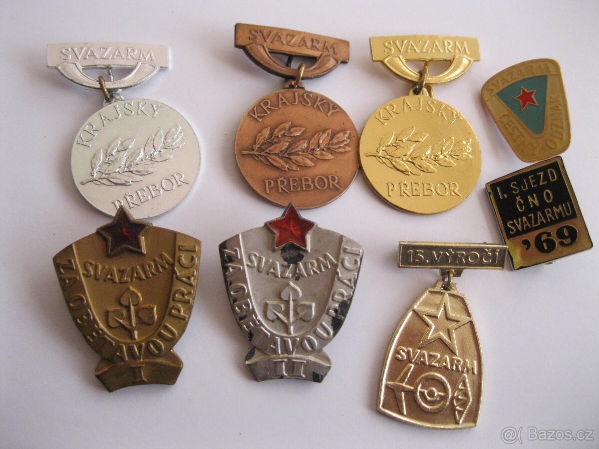 ODZNAK - 8 ks SVAZARM