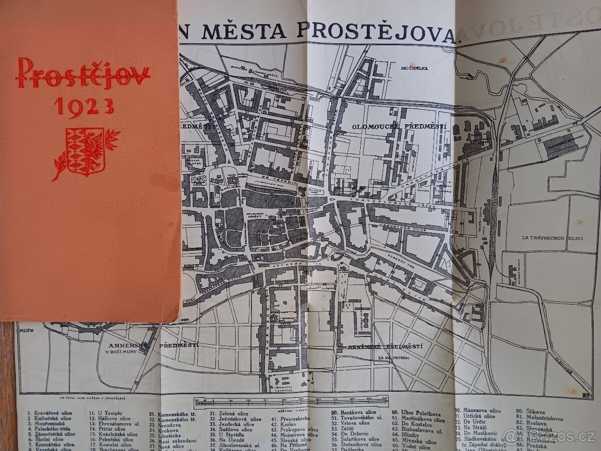 Kniha Prostějov