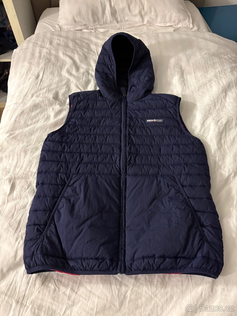 USPA Sport vesta – vel. L – NOVÁ – tmavě modrá
