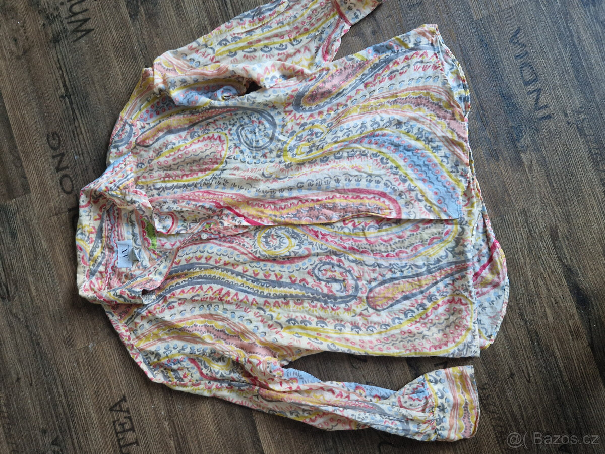 Pánská letní košile Armani-fáčovina