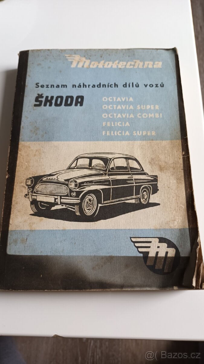 Katalog náhradních dílů Škoda Octavia