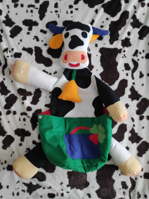 Závěsný kapsář kravička