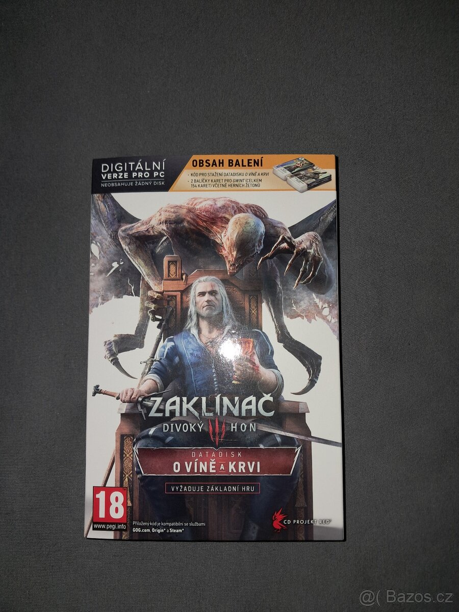 Zaklínač 3 o víně a krvi s katami gwint