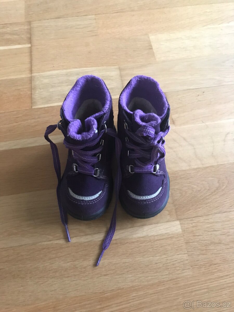 TOP stav -vel.21 zimni divci boty superfit - temer nenosene