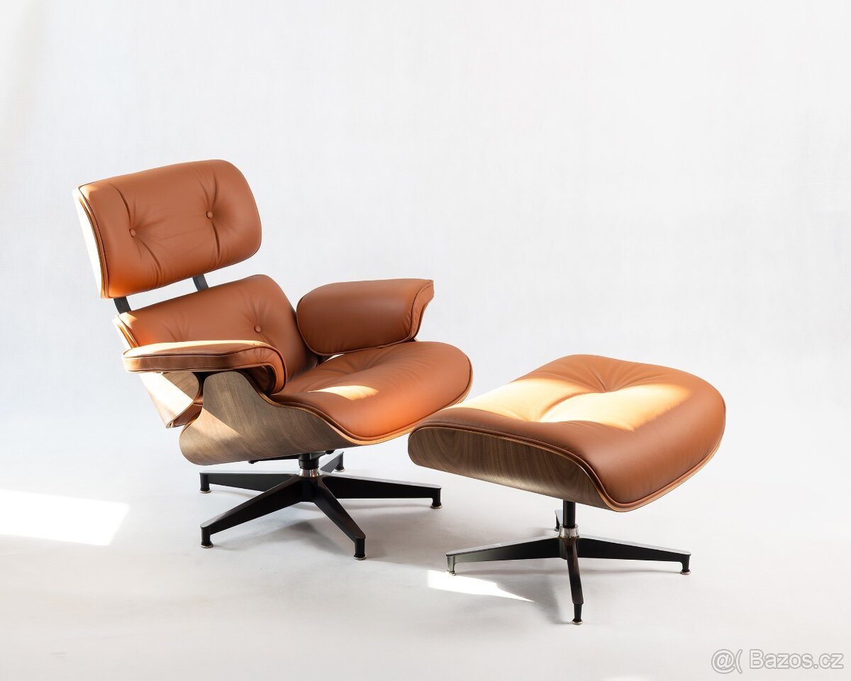 KŘESLO CHARLES & RAY EAMES S PODNOŽKOU ,,HERMAN MILLER