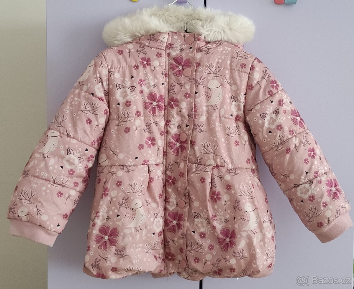 Dívčí zimní bunda vel.92