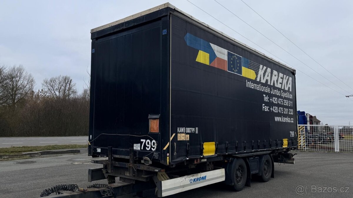 Krone ZZ nosič BDF přívěs