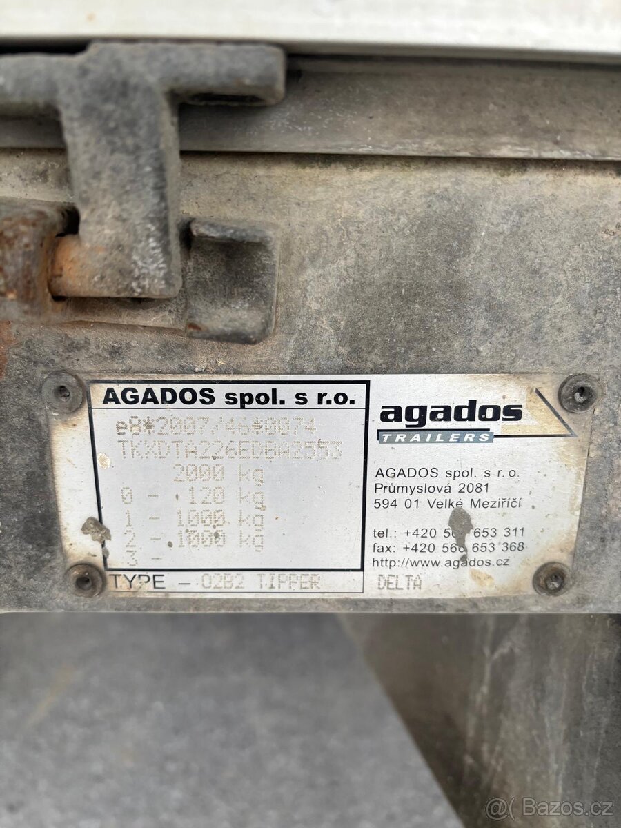 Vlek sklopný AGADOS